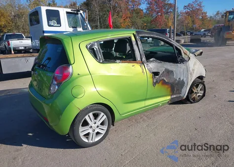 2014 Chevrolet Spark 1Lt Auto из США, поврежденный, VIN KL8CD6S90EC585693